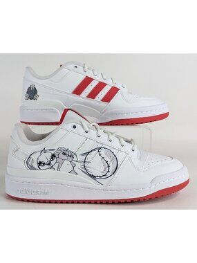 Adidas X Disney Pixar Forum Low -Lotso & Friends White Red GX0991 Mens Size 8